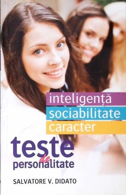 TESTE DE PERSONALITATE. INTELIGENTA. SOCIABILITATE. CARACTER-SALVATORE V. DIDATO-274457 foto