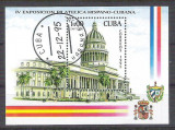 Cuba 1995 UPU, perf. sheet, used AA.048, Stampilat