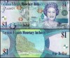 !!! CAYMAN ISLANDS - 1 DOLAR 2010 - P 38 a - UNC / PREFIX D/1
