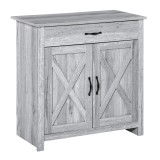 HOMCOM Bufet de Bucatarie Stil Country, Mobilier Multifunctional | Aosom Romania