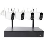 Aproape nou: Kit supraveghere video PNI House WiFi662 NVR si 4 camere wireless de e