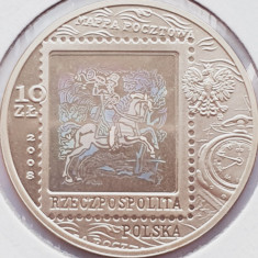 Polonia 10 zloti 2008 argint - Polish Post - km 655 - G025