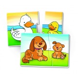 Puzzle educativ - Agerino - Pici si mamici | Clementoni