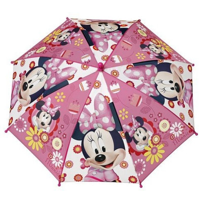 Umbrela manuala baston (2 modele) - Minnie si Mickey foto