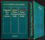 Dictionar Tatar Turc Roman 10.000 cuvinte Altay Kerim 1996 Kriterion Qırım Tatarca-Turkçe-Romence Sozlık