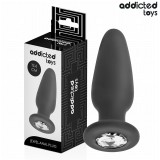 Addicted Toys-Anal Plug cu Bijuterie, Silicon, Mărime L 12.6 cm