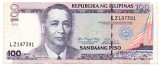 Filipine 100 Pesos 2010 Seria LZ197391