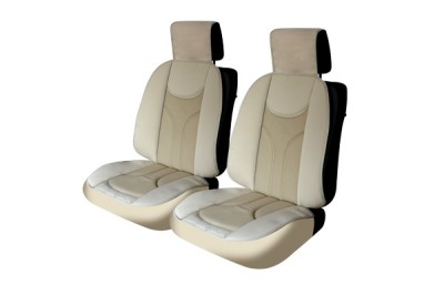 Huse Scaun Anatomic Bej- Set 2 Buc foto