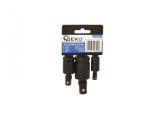 Set articulatii sferice 3 buc. 1/4 &quot;3/8&quot; 1/2 &quot;, Geko, G10521