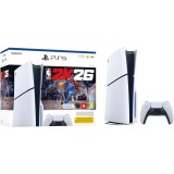 Consola Sony PS5 (PlayStation 5), D Chassis, 1TB SSD, Slim, Alb + Joc NBA 2K26