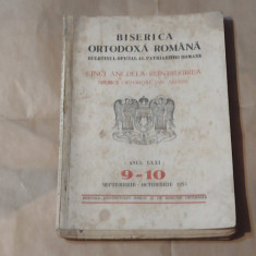 BISERICA ORTODOXA ROMANA BULETINUL OFICIAL AL PATRIARHIEI ROMANA 9 - 10 \ 1953