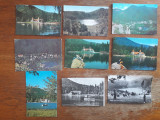 Lot 9 carti postale vintage cu Statiunea Tusnad / CP1, Circulata, Printata