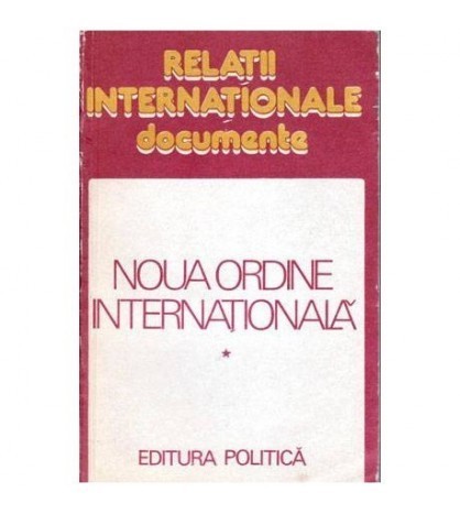 Nicolae Ecobescu, Ioan Voicu - Relatii internationale - Documente -