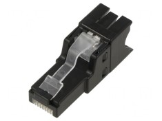 Mufă RJ45 Cat 6a 8p8c 26-22AWG