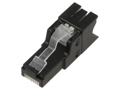 Mufă RJ45 Cat 6a 8p8c 26-22AWG foto