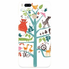 Husa silicon pentru Xiaomi Mi A1, Tree