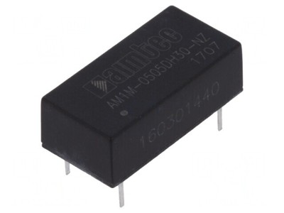 Convertor DC/DC 1W 5V 5V Negativ THT foto