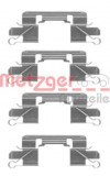 Set accesorii, placute frana NISSAN PATHFINDER III (R51) (2005 - 2012) METZGER 109-1769