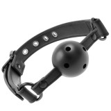 Fetish Submissive Bondage-Morsă Respirabilă din Piele Vegană