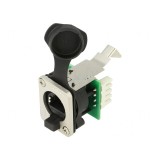 Conector CAT5e RJ45 IP54 Horizontal PCB