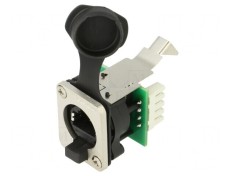 Conector CAT5e RJ45 IP54 Horizontal PCB