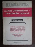 Mihai Eminescu. Structurile operei