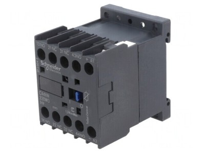 Contactor 4-pol 24VDC 10A TeSys D 45mm foto