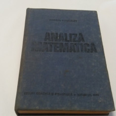 Marcel Rosculet-Analiza Matematica RF11/0