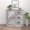 VidaXL Servantă, gri beton, 70x35,5x67,5 cm, lemn prelucrat