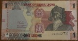 1 leone 2022, Sierra Leone, UNC