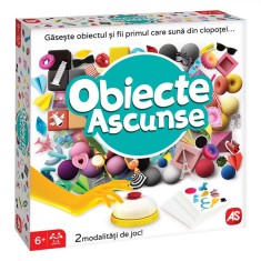 Joc de Societate AS Obiecte Ascunse, Multicolor, 2-6 Jucători, V&acirc;rsta 6+