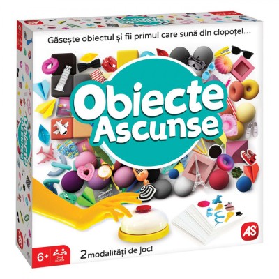 Joc de Societate AS Obiecte Ascunse, Multicolor, 2-6 Jucători, V&amp;acirc;rsta 6+ foto