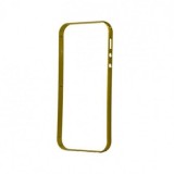 Husa Silicon Hybrid Metal Sam G530 Galaxy G.Prime Clear/Gold