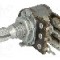 Potentiometru rotativ, 2.2k&Omega;, stereofonic, liniar, 100mW, TELPOD - PRP162G 2K2 A 16P6