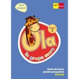 Ola in grupa mare 5-6 ani. Caiet de lucru pentru prescolari. Caietul 2 - ART KLETT