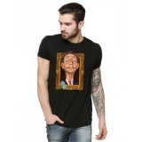 Tricou barbati negru - Dali - Frame - 2XL