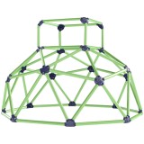 AIYAPLAY Cupolă de Cățărat pentru Copii 3-8 Ani, pentru Interior și Exterior, cu Margini Netede, din Plastic, 182,5x182,5x119 cm, Verde și Violet | Ao