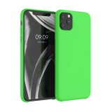 Husa pentru Apple iPhone 11 Pro Max, Silicon, Verde, 49725.159, Carcasa, Kwmobile