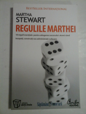 REGULILE MARTHEI - Martha STEWART foto