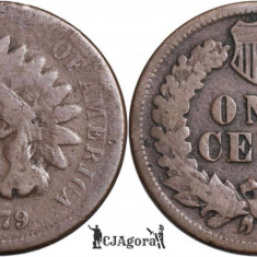 1879, 1 cent ( Indian Head Cent ) - Statele Unite ale Americii