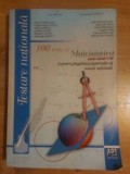 100 teste de matematica pentru clasele V-VIII si pentru pregatirea examenului de testare nationala