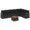 Patio Sofa Set 8-Locuri Black - 1