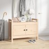 Gossi banca de hol, 80x40x60 cm, lemn masiv pin