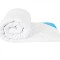 Pilota antiacarieni si antifungi, Somnomed, microfibra alba, 150x200, umplutura de vara, 120 gsm