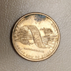SUA - 1 dollar (2010) - Hiawatha Belt - monedă s132