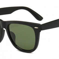 Ochelari de soare Wayfarer Passenger Negru cu Verde