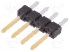 Conector 4 pini, seria BERGSTIK, pas pini 2.54mm, Amphenol Communications Solutions - 77311-818-04LF
