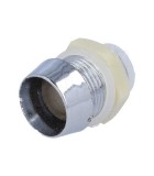 Montura pentru LED 10mm crom ABS incastrat L2 13mm, Oem