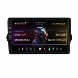 Navigatie Fiat Tipo (2015-2021), Android 13, Z-Octacore 8GB RAM + 256GB ROM, 9 Inch - AD-BGZ9008+AD-BGRKIT360