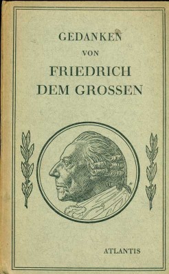 Gedanken von Friedrich Dem Grossen foto